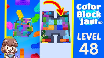 Color Block Jam Level 48 Solution Walkthrough
