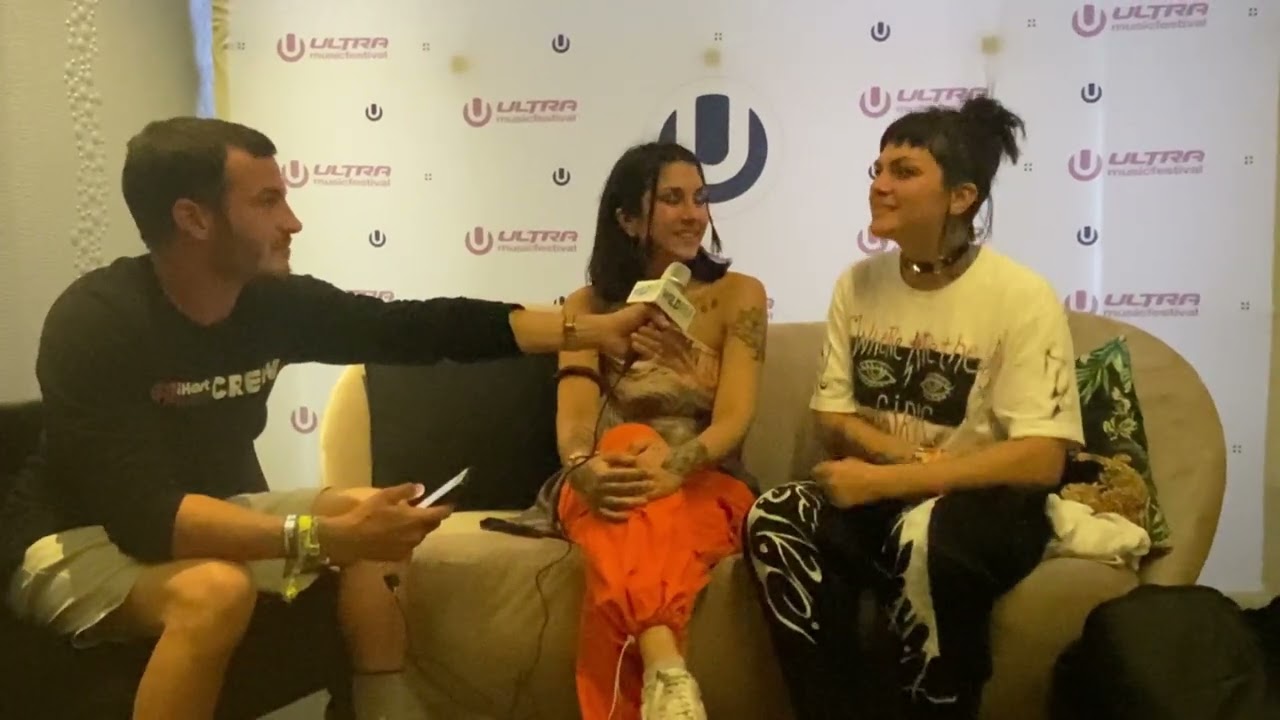 Krewella with WiLD 95.5 at Ultra Music Festival 2022