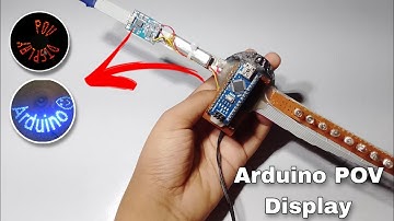 How To Make Arduino POV Display||Arduino 🔥🔥🔥||Arduino Display