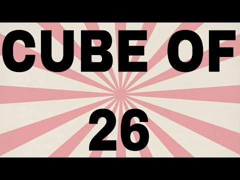 CUBE OF 26