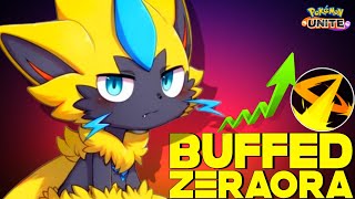 Buffed Zeraora Looks Insanely Strong in Solo Queue 😎 | Pokemon Unite