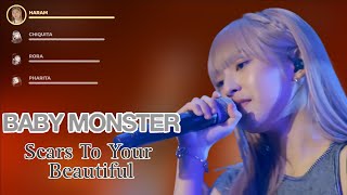 BABY MONSTER - SCARS TO YOUR BEAUTIFUL (cover) | LINE DISTRIBUTION