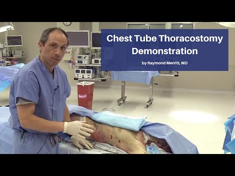 Chest Tube Thoracostomy Demonstration | The Cadaver-Based EM Procedures Self-Study Course