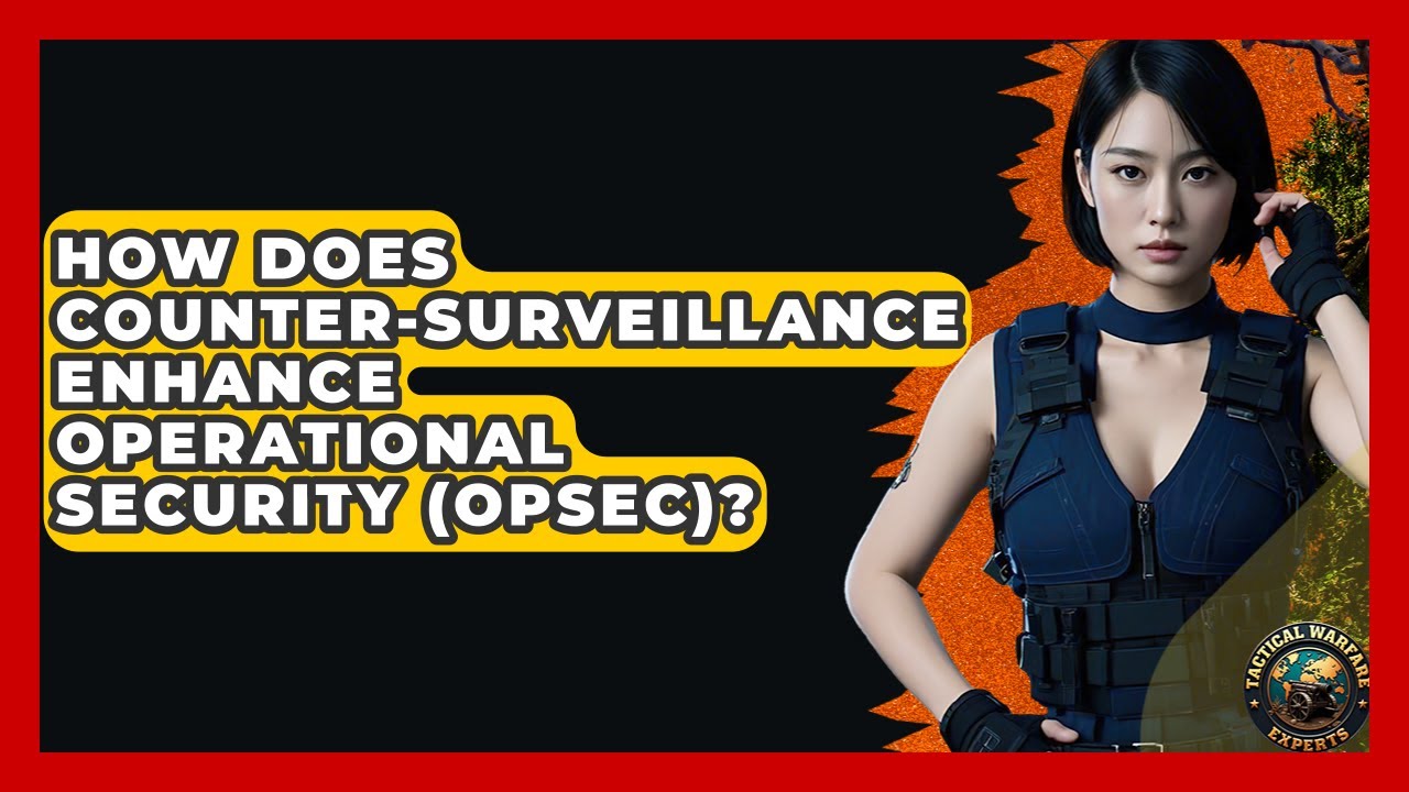 How Does Counter-surveillance Enhance Operational Security (OPSEC)? - Tactical Warfare Experts
