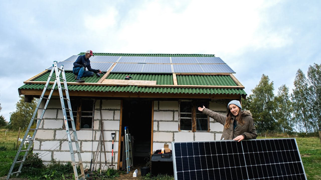 Going OFF-GRID with Solar Panels - YouTube