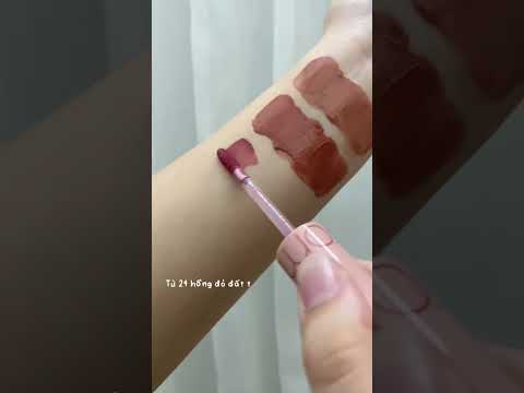 Video 4 màu son MLBB đẹp nhất nhà Romand dòng Juicy lasting... - youtube
