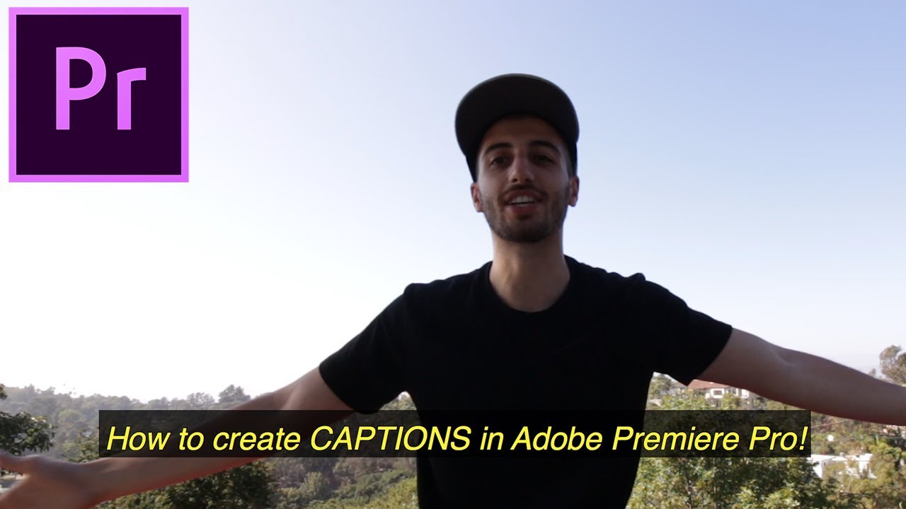 Download How to create CAPTIONS and SUBTITLES for your videos in Adobe Premiere Pro (CC Tutorial)
