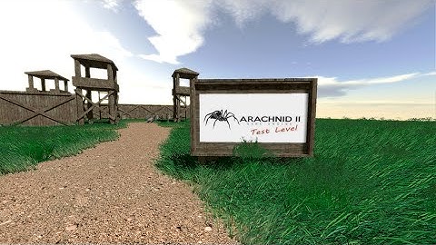 Arachnid II Game Engine: Tech Demo #2 (Level Design and Cascaded Shadow Mapping)