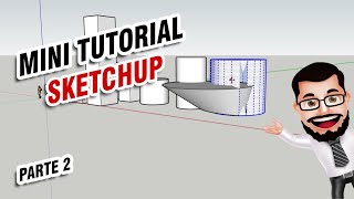 Mini tutorial SketchUp 2021 COMANDOS