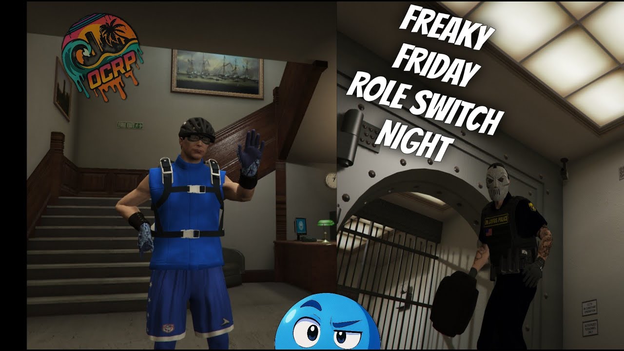 OCRP LIVE | FREAKY FRIDAY ROLE REVERSAL NIGHT | GT RP | #OCRP #FiveM ...