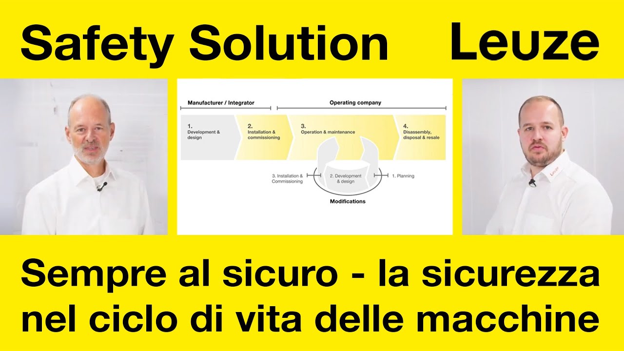 Sempre al sicuro - la sicurezza nel ciclo di vita delle macchine ...