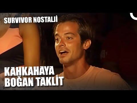 Alp Kırşan'ın Mustafa Topaloğlu Taklidi | Survivor Nostalji