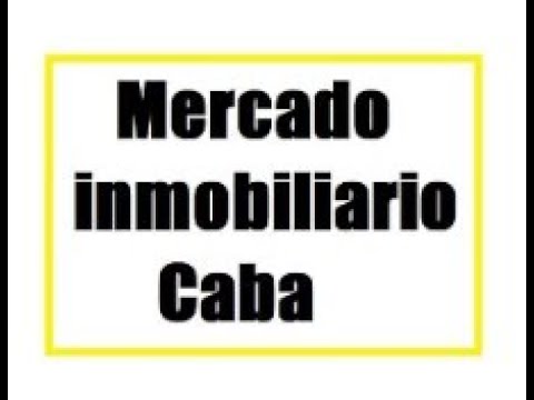 Mercado inmobiliario Argentino.