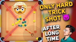 Only Hard Trick Shot 😈🔥 | carrom pool | indirect Trick Shot Game play | Carrom Disc pool screenshot 4