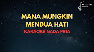 (Nada Pria) Mana Mungkin Mendua Hati - Trio Ambisi | Karaoke dan Lirik Lagu