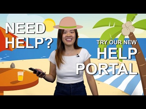 Need help? The help portal is here to save you