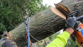 Sending an oak top