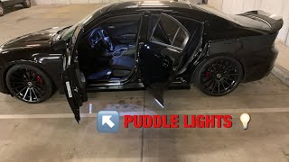 BLAQUE ICE Door Puddle Light Install | WoodWerkz