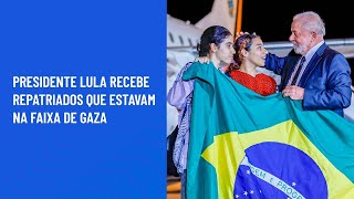 Thumbnail for Presidente Lula recebe repatriados que estavam na Faixa de Gaza