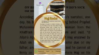 Hajj Badal performed on behalf of loved one who has passed away/for someone who is unable. Book now!