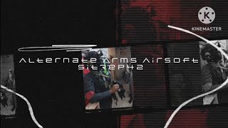 Alternate Arms Airsoft Sitrep42 In "Gas blow up" load out Keltec RDB