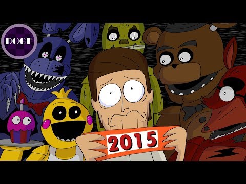 Видео аниматроники смешные серии из фнаф 2
