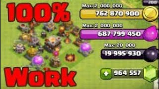 Hack clash of clans 100% work screenshot 5