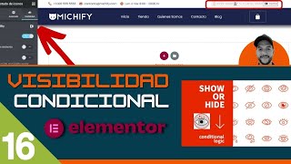 Visibilidad Condicional  y Etiqueta Dinámica con Elementor Pro | Curso TIENDA VIRTUAL 2023 #16