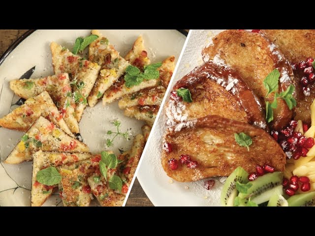 Sweet & Savory French Toast Recipe | Popular Breakfast Recipe | The Bombay Chef - Varun Inamdar | Get Curried