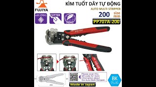 Kìm tuốt dây tự động 8"/200mm FUJIYA  PP707A-2000 dungcuchinhhang.net