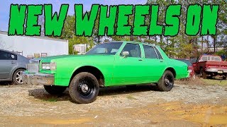 BIG RIM BOX CHEVY BUDGET BUILD EPISODE 10: BROUGHT THESE 9C1 RIMS TO LIFE AND MOUNTED UP