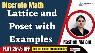Discrete Math | Lattice and Poset with Examples #DiscreteMath