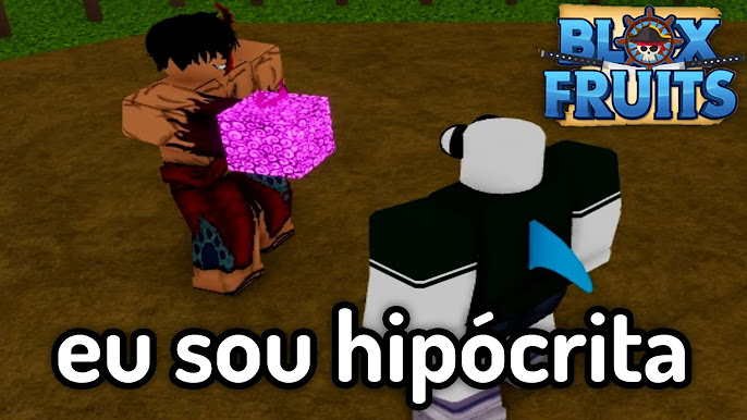 PEGUEI UMA DAS MELHORES FRUTAS LOGIA - BLOX FRUITS 