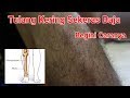 Latihan Pengerasan Tulang Kering /Kaki Buat Tendangan