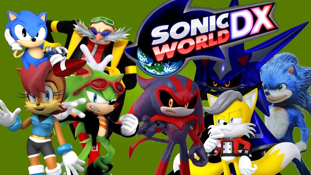 Взломанная игра sonic. Sonic World. Игра Соник ворлд. Sonic World DX персонажи. Sonic World 832.
