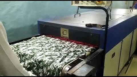 Curing Machine For Fabric in Roll Form