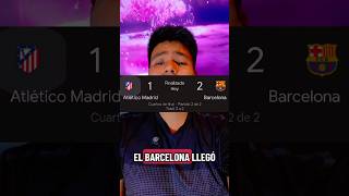 Partidazo del Atlético de Madrid #championsleague #atleticodemadrid #barcelona #españa #tacas