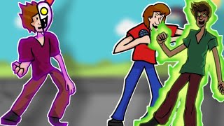The Battle Of Shaggys (FNF Purple Shaggy vs Red & WB shaggy)