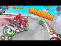 Mega Ramp Bike Racing Simulator 3D - Extreme City Superhero Bike Stunt Racer - Android GamePlay 2023