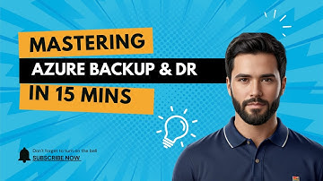 Azure Backup & Disaster Recovery | Complete Guide to Azure Site Recovery & Backup Solutions