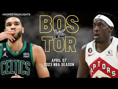Boston Celtics vs Toronto Raptors Full Game Highlights | Apr 7 | 2023 NBA Season