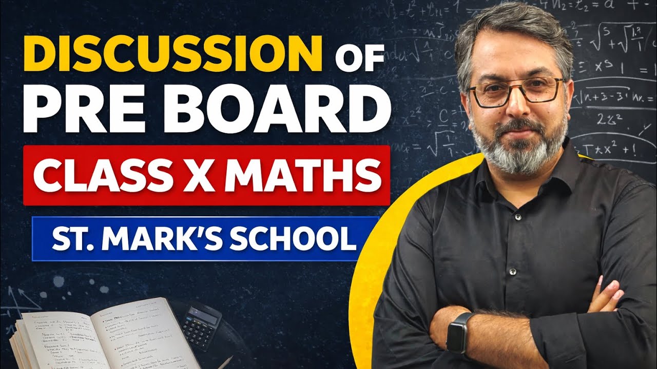 Detailed discussion of Sample Paper Class X Maths | Important questions class X for final revision