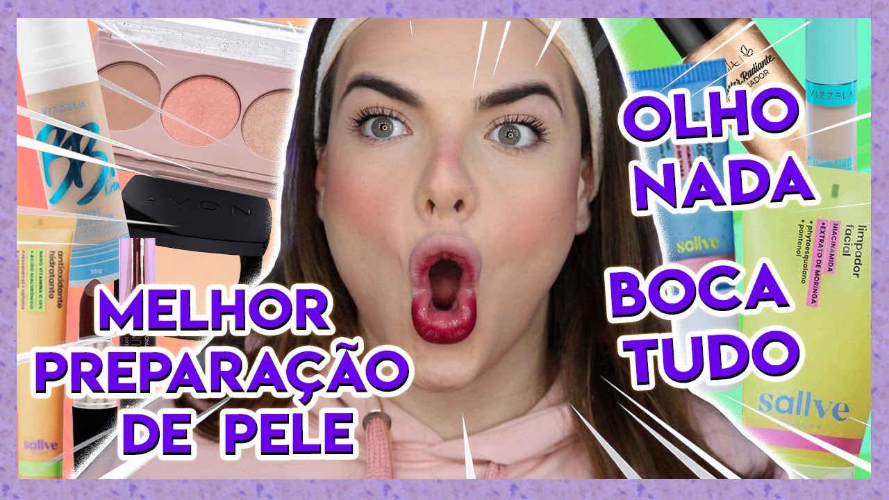 MAKE CORINGA COM BATOM ESCURO PARA ARRASAR EM CASA 👄