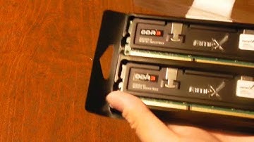 HTPC Build - Part 05: WINTEC AMPX 4GB (2x2GB) DDR3 1333 Kit (RAM) Unboxing & Overview