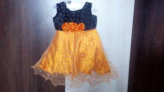 DIY Latest baby frock cutting and stitching part 1 | frock tutorial