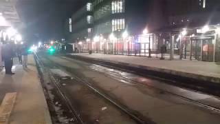 NJ Transit River Line Train In Camden, NJ