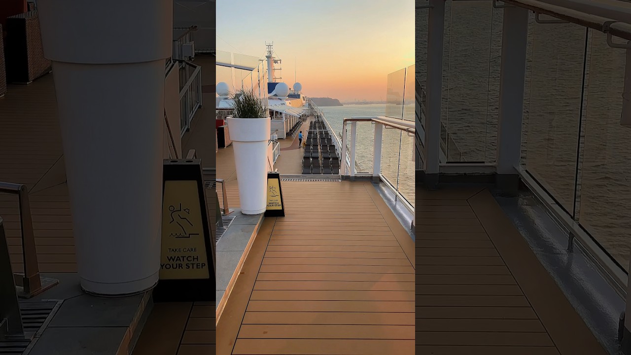 The Exact Moment We Arrived in Thailand 🇹🇭 #cruising #sunrise #travel