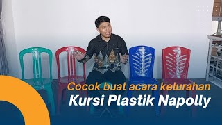 Napolly Plastic Chairs are perfect for your big event
