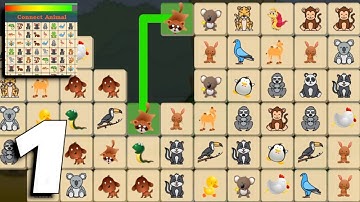Onet Connect Animal Classic - Gameplay Part 1 Levels 1-2 (Android,iOS)