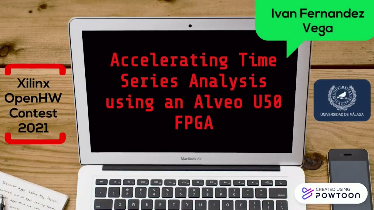 XOHW21 - Accelerating Time Series Analysis using an Alveo U50 FPGA